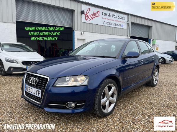 Audi A3 1.6 Technik SE Sportback 5dr Petrol Manual Euro 4 (102 ps)