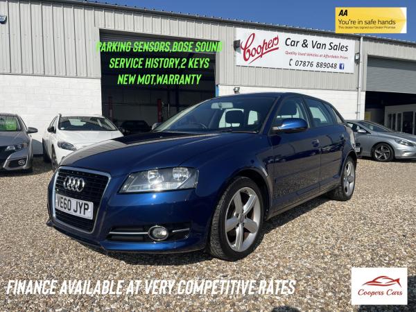 Audi A3 1.6 Technik SE Sportback 5dr Petrol Manual Euro 4 (102 ps)