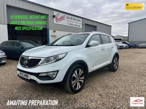 Kia Sportage 1.7 CRDi EcoDynamics 3 SUV 5dr Diesel Manual 2WD Euro 5 (s/s) (114 bhp)