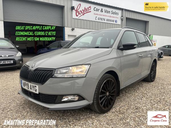 Skoda Fabia 1.0 TSI Monte Carlo Estate 5dr Petrol Manual Euro 6 (s/s) (110 ps)