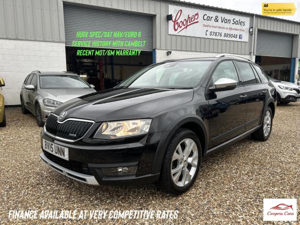 Skoda Octavia 2.0 TDI Scout Estate 5dr Diesel Manual 4WD Euro 6 (s/s) (150 ps)