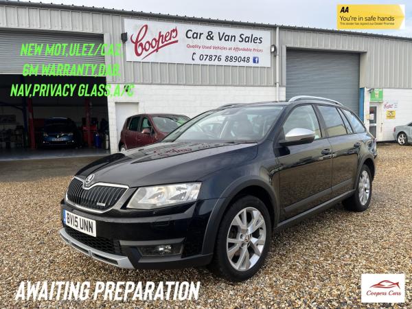 Skoda Octavia 2.0 TDI Scout Estate 5dr Diesel Manual 4WD Euro 6 (s/s) (150 ps)