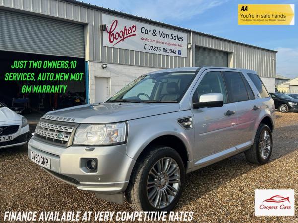 Land Rover Freelander 2 2.2 SD4 HSE SUV 5dr Diesel CommandShift 4WD Euro 5 (190 ps)