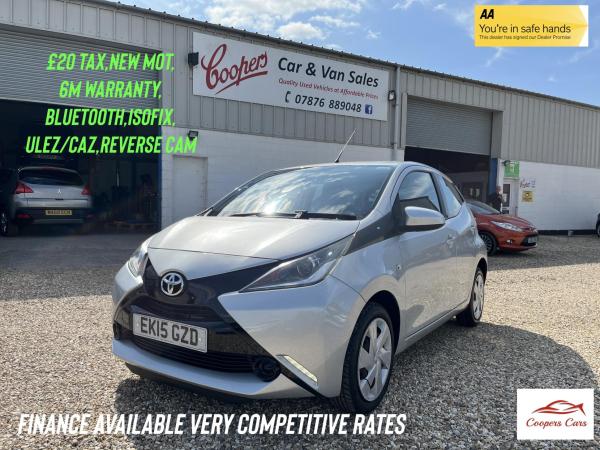 Toyota AYGO 1.0 VVT-i x-play Hatchback 5dr Petrol Manual Euro 5 Euro 5 (68 ps)