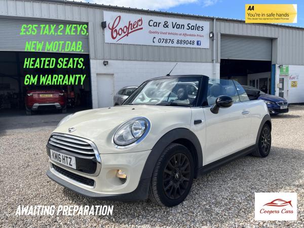MINI Convertible 1.5 Cooper Convertible 2dr Petrol Manual Euro 6 (s/s) (136 ps)