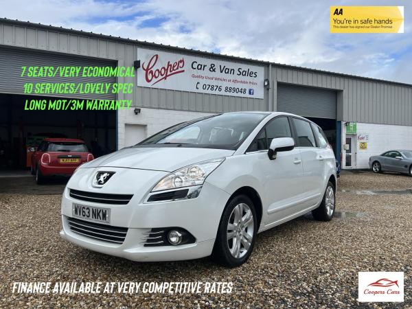 Peugeot 5008 1.6 HDi Active MPV 5dr Diesel Manual Euro 5 (115 ps)