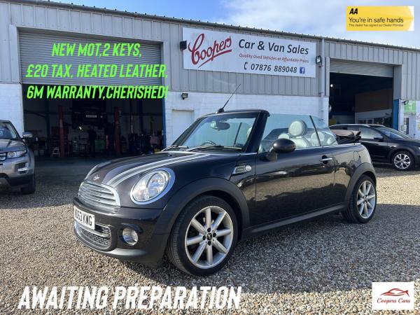 MINI Convertible 1.6 Cooper D Highgate Convertible 2dr Diesel Manual Euro 5 (s/s) (112 ps)