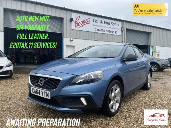 Volvo V40 Cross Country 1.6 D2 Lux Hatchback 5dr Diesel Powershift Euro 5 (s/s) (115 ps)