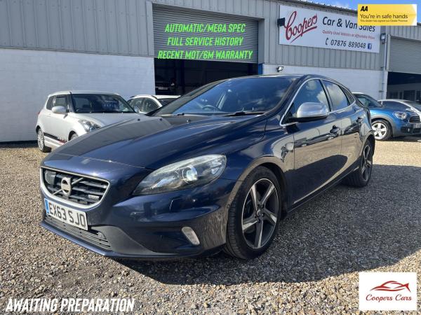 Volvo V40 1.6 T4 R-Design Lux Nav Hatchback 5dr Petrol Powershift Euro 5 (s/s) (180 ps)