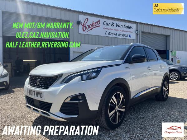 Peugeot 3008 1.6 BlueHDi GT Line SUV 5dr Diesel Manual Euro 6 (s/s) (120 ps)
