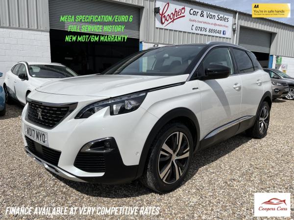 Peugeot 3008 1.6 BlueHDi GT Line SUV 5dr Diesel Manual Euro 6 (s/s) (120 ps)
