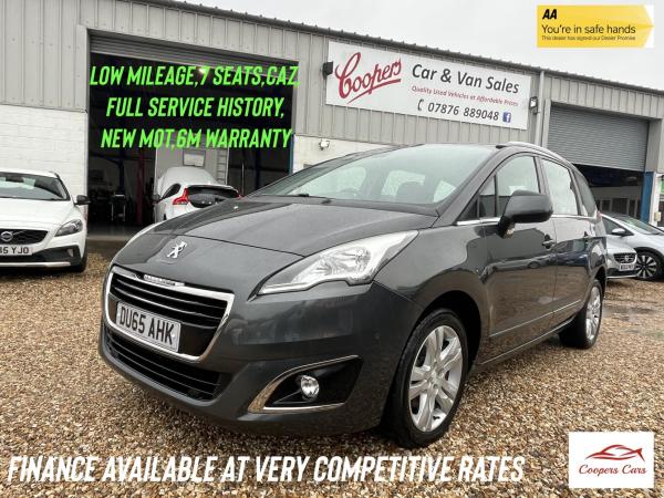 Peugeot 5008 1.6 BlueHDi Active MPV 5dr Diesel Manual Euro 6 (s/s) (120 ps)