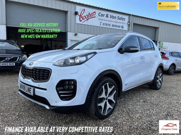 Kia Sportage 2.0 CRDi GT-Line S SUV 5dr Diesel Auto AWD Euro 6 (182 bhp)