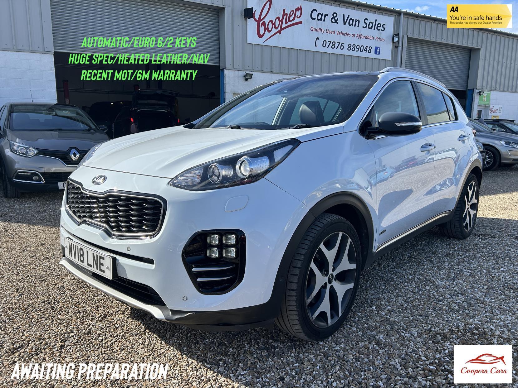 Kia Sportage 2.0 CRDi GT-Line S SUV 5dr Diesel Auto AWD Euro 6 (182 bhp)