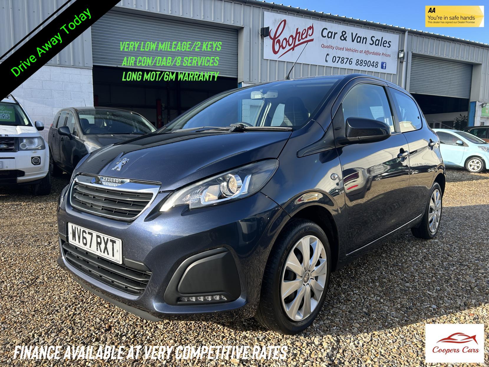 Peugeot 108 1.0 Active Hatchback 5dr Petrol Manual Euro 6 (68 ps)