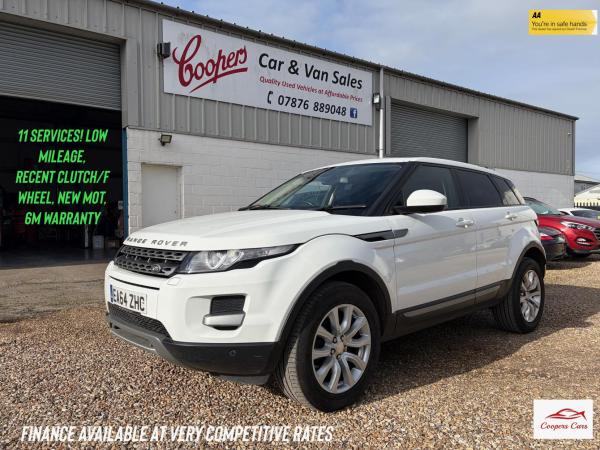 Land Rover Range Rover Evoque 2.2 SD4 Pure Tech SUV 5dr Diesel Manual 4WD Euro 5 (s/s) (190 ps)
