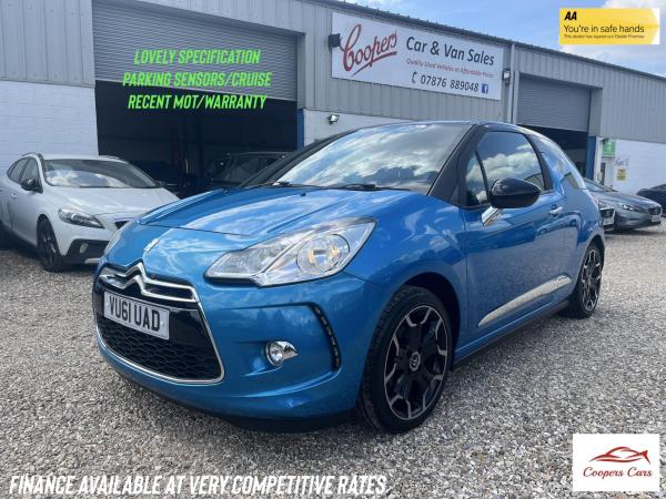 Citroen DS3 1.6 VTi DStyle Plus Hatchback 3dr Petrol Manual Euro 5 (120 ps)