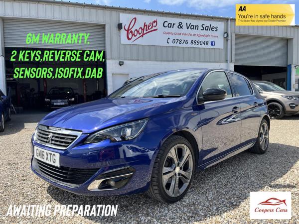 Peugeot 308 1.2 PureTech GT Line Hatchback 5dr Petrol Manual Euro 6 (s/s) (130 ps)