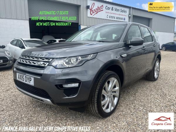 Land Rover Discovery Sport 2.2 SD4 HSE SUV 5dr Diesel Auto 4WD Euro 5 (s/s) (190 ps)