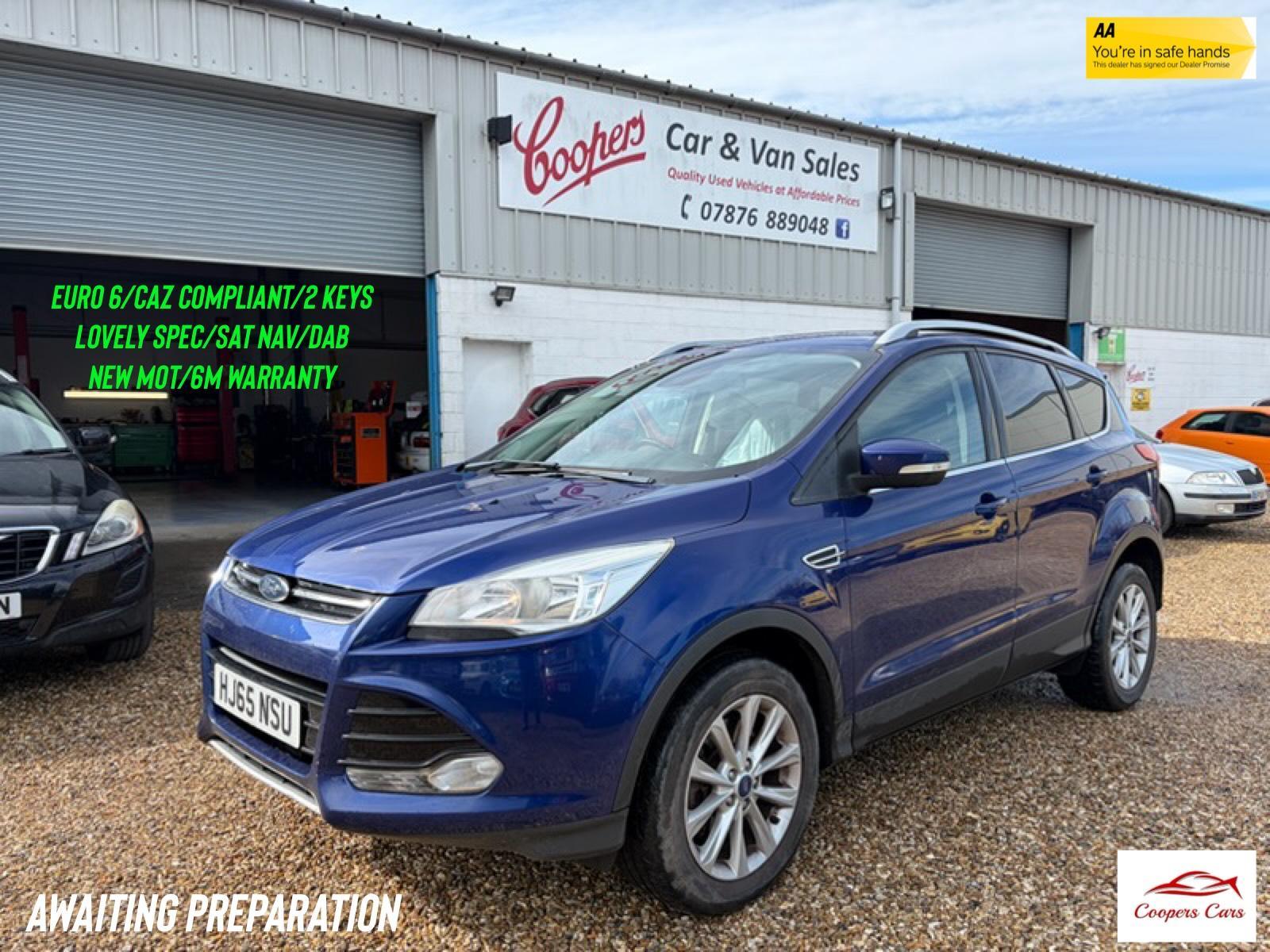 Ford Kuga 2.0 TDCi Titanium SUV 5dr Diesel Manual 2WD Euro 6 (s/s) (150 ps)