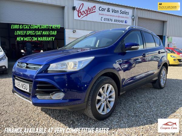 Ford Kuga 2.0 TDCi Titanium SUV 5dr Diesel Manual 2WD Euro 6 (s/s) (150 ps)