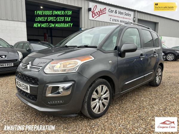 Citroen C3 Picasso 1.6 HDi Exclusive MPV 5dr Diesel Manual Euro 5 (90 ps)