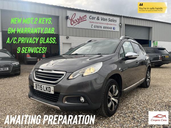 Peugeot 2008 1.6 e-HDi Allure SUV 5dr Diesel Manual Euro 5 (s/s) (92 ps)