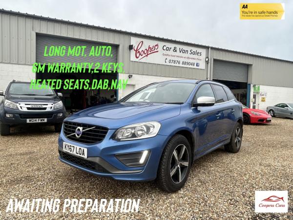 Volvo XC60 2.4 D5 R-Design Nav SUV 5dr Diesel Auto AWD Euro 6 (s/s) (220 ps)