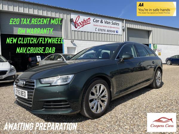 Audi A4 Avant 2.0 TDI ultra SE Estate 5dr Diesel Manual Euro 6 (s/s) (150 ps)