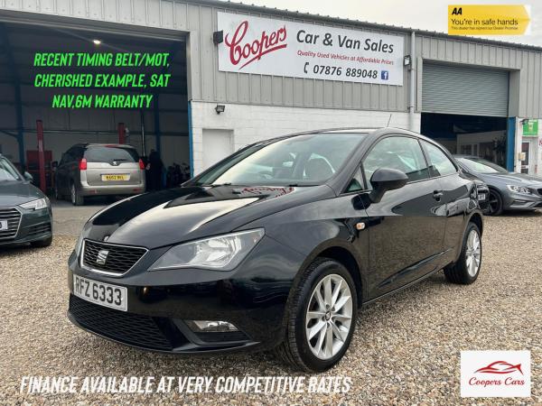 SEAT Ibiza 1.4 Toca Sport Coupe 3dr Petrol Manual Euro 5 (85 ps)