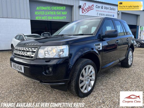 Land Rover Freelander 2 2.2 SD4 HSE SUV 5dr Diesel CommandShift 4WD Euro 5 (190 ps)