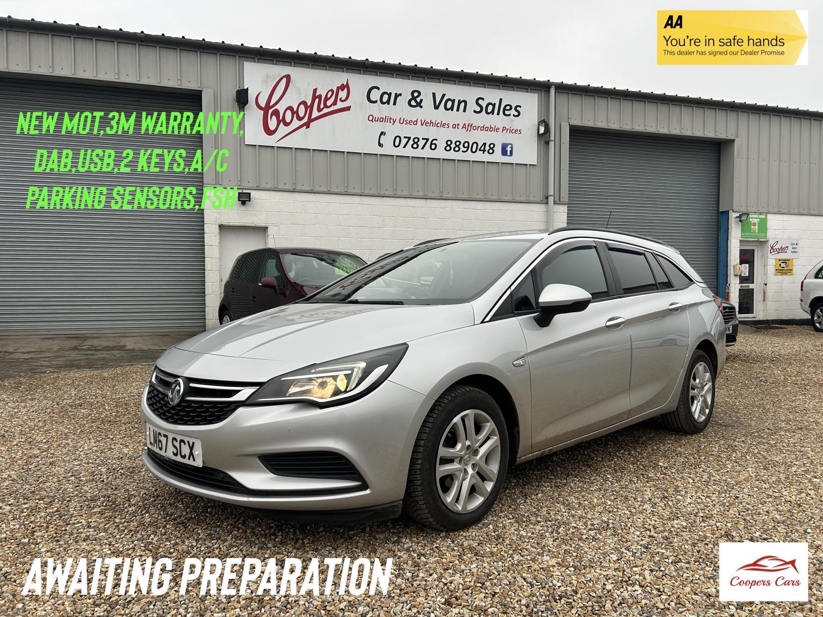 Vauxhall Astra 1.6 CDTi ecoTEC BlueInjection Design Sports Tourer 5dr Diesel Manual Euro 6 (s/s) (110 ps)