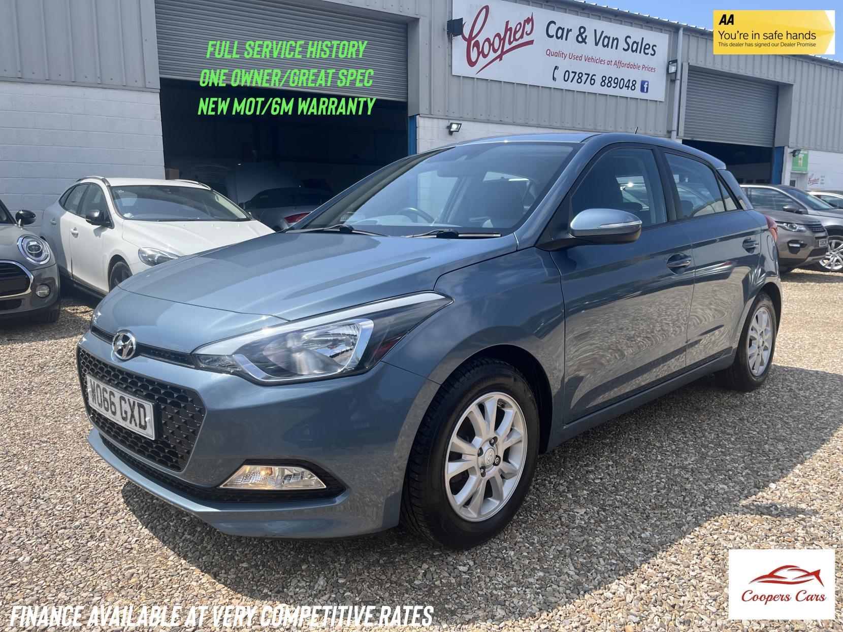 Hyundai i20 1.2 SE Hatchback 5dr Petrol Manual Euro 6 (84 ps)