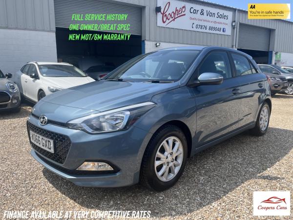 Hyundai i20 1.2 SE Hatchback 5dr Petrol Manual Euro 6 (84 ps)