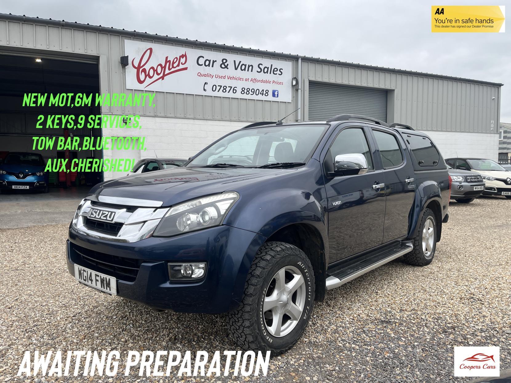 Isuzu D-Max 2.5 TD Yukon Pickup 4dr Diesel Manual 4x4 (194 g/km, 161 bhp)