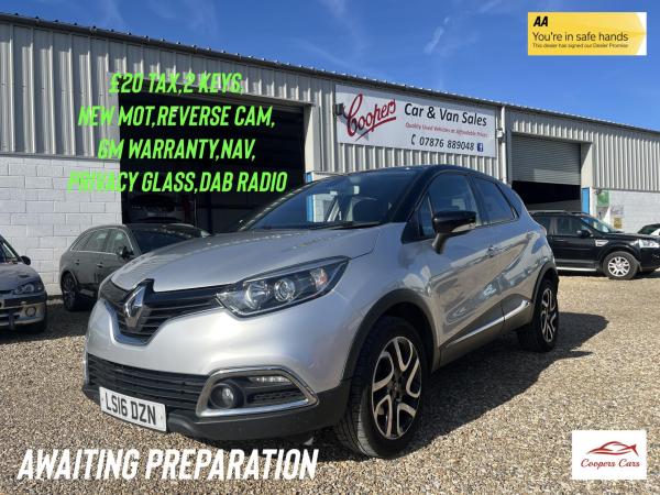 Renault Captur 1.5 dCi ENERGY Dynamique S Nav SUV 5dr Diesel Manual Euro 6 (s/s) (110 ps)