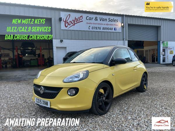 Vauxhall ADAM 1.4 16v SLAM Hatchback 3dr Petrol Manual Euro 5 (100 ps)