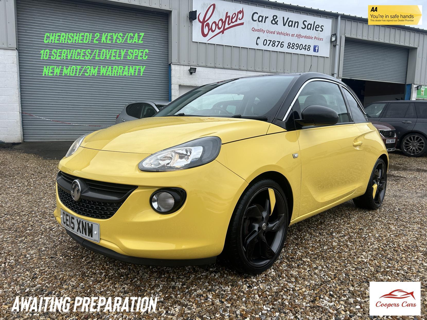Vauxhall ADAM 1.4 16v SLAM Hatchback 3dr Petrol Manual Euro 5 (100 ps)