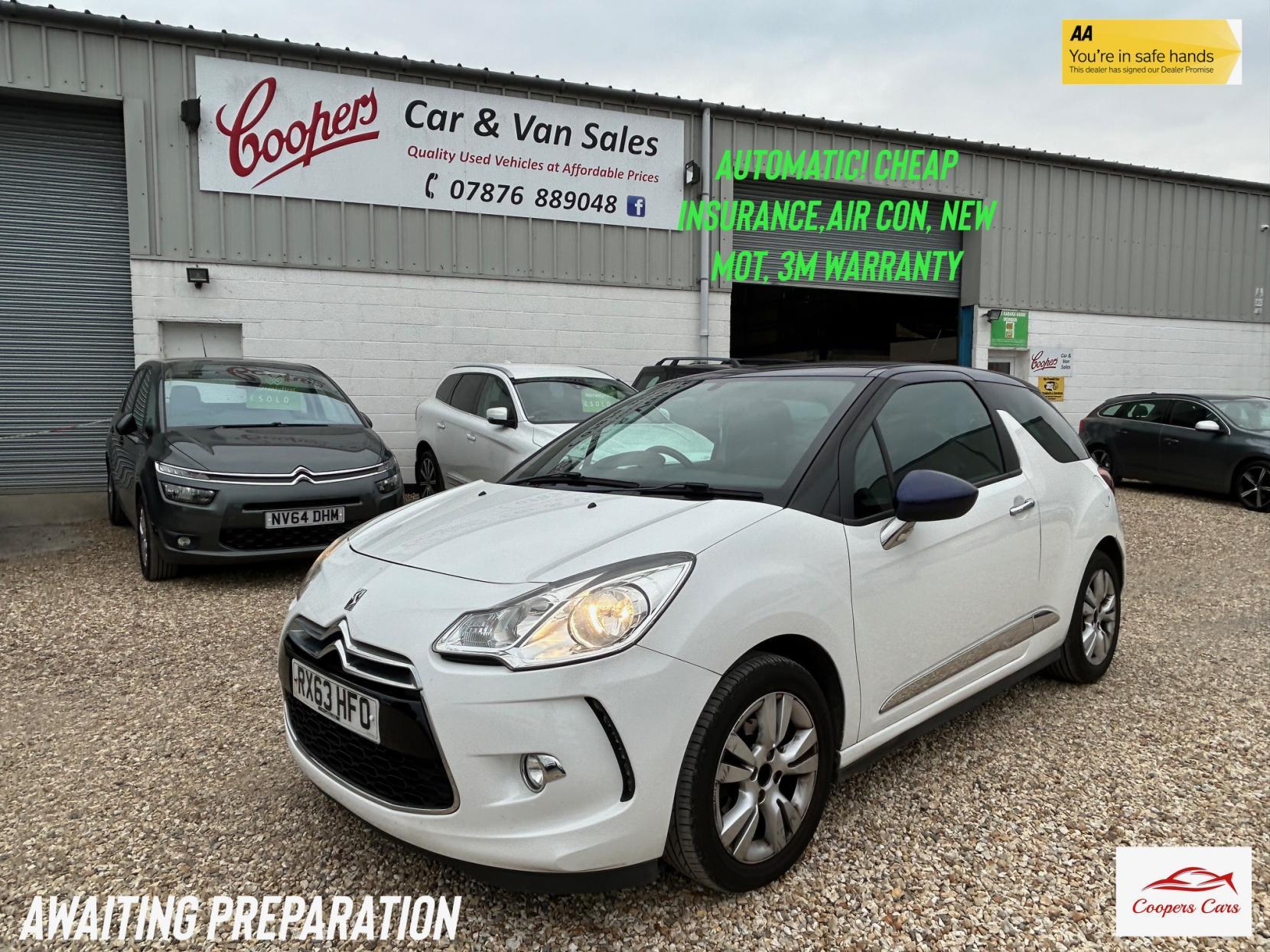 Citroen DS3 1.6 VTi DStyle Hatchback 3dr Petrol Auto Euro 5 (120 ps)