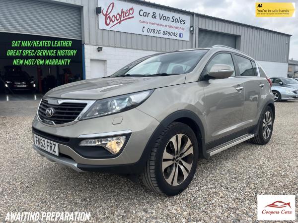 Kia Sportage 1.7 CRDi EcoDynamics 3 SUV 5dr Diesel Manual 2WD Euro 5 (s/s) (114 bhp)