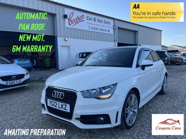 Audi A1 1.4 TFSI S line Hatchback 3dr Petrol S Tronic Euro 5 (s/s) (122 ps)