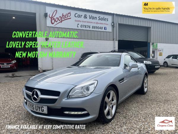 Mercedes-Benz SLK 2.1 SLK250 CDI Convertible 2dr Diesel G-Tronic+ Euro 5 (s/s) (204 ps)