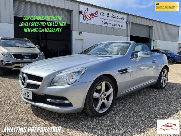 Mercedes-Benz SLK 2.1 SLK250 CDI Convertible 2dr Diesel G-Tronic+ Euro 5 (s/s) (204 ps)