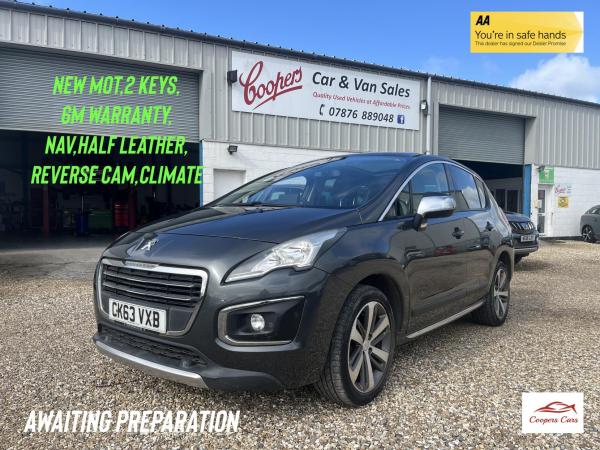 Peugeot 3008 1.6 HDi Allure SUV 5dr Diesel Manual Euro 5 (115 ps)