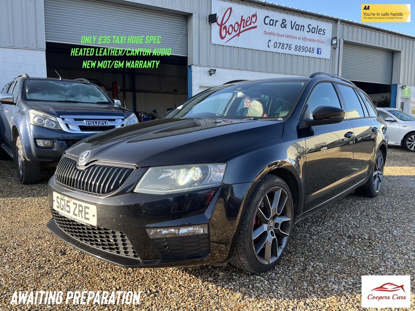 Skoda Octavia 2.0 TDI vRS Estate 5dr Diesel Manual Euro 5 (s/s) (184 ps)