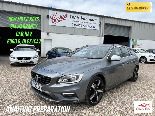 Volvo V60 2.0 T4 R-Design Nav Estate 5dr Petrol Manual Euro 6 (s/s) (190 ps)