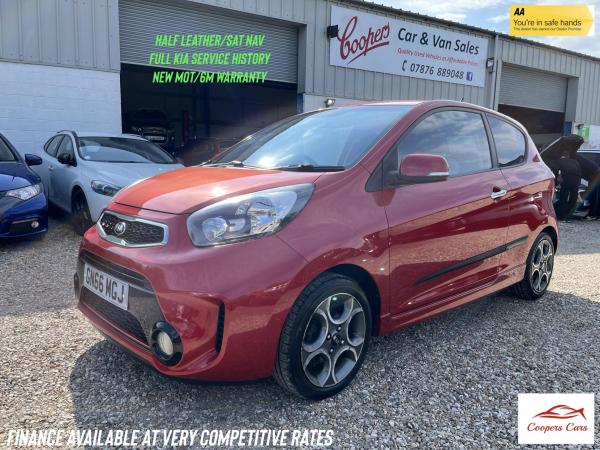 Kia Picanto 1.25 EcoDynamics Chilli Hatchback 3dr Petrol Manual Euro 6 (s/s) (84 bhp)