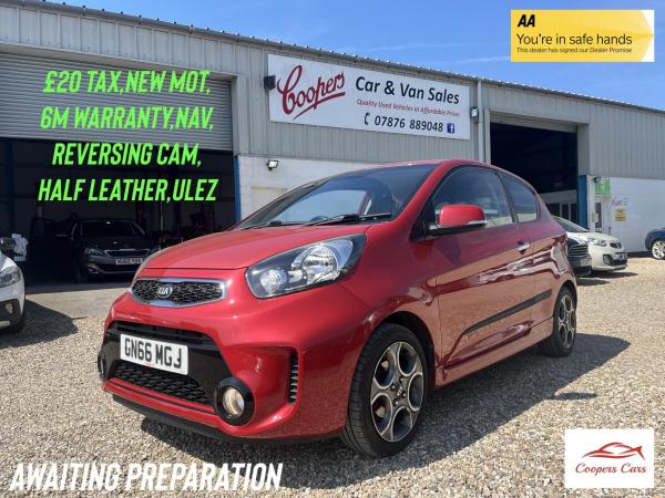 Kia Picanto 1.25 EcoDynamics Chilli Hatchback 3dr Petrol Manual Euro 6 (s/s) (84 bhp)