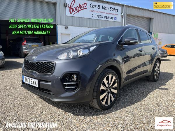 Kia Sportage 1.7 CRDi 3 SUV 5dr Diesel DCT Euro 6 (s/s) (139 bhp)