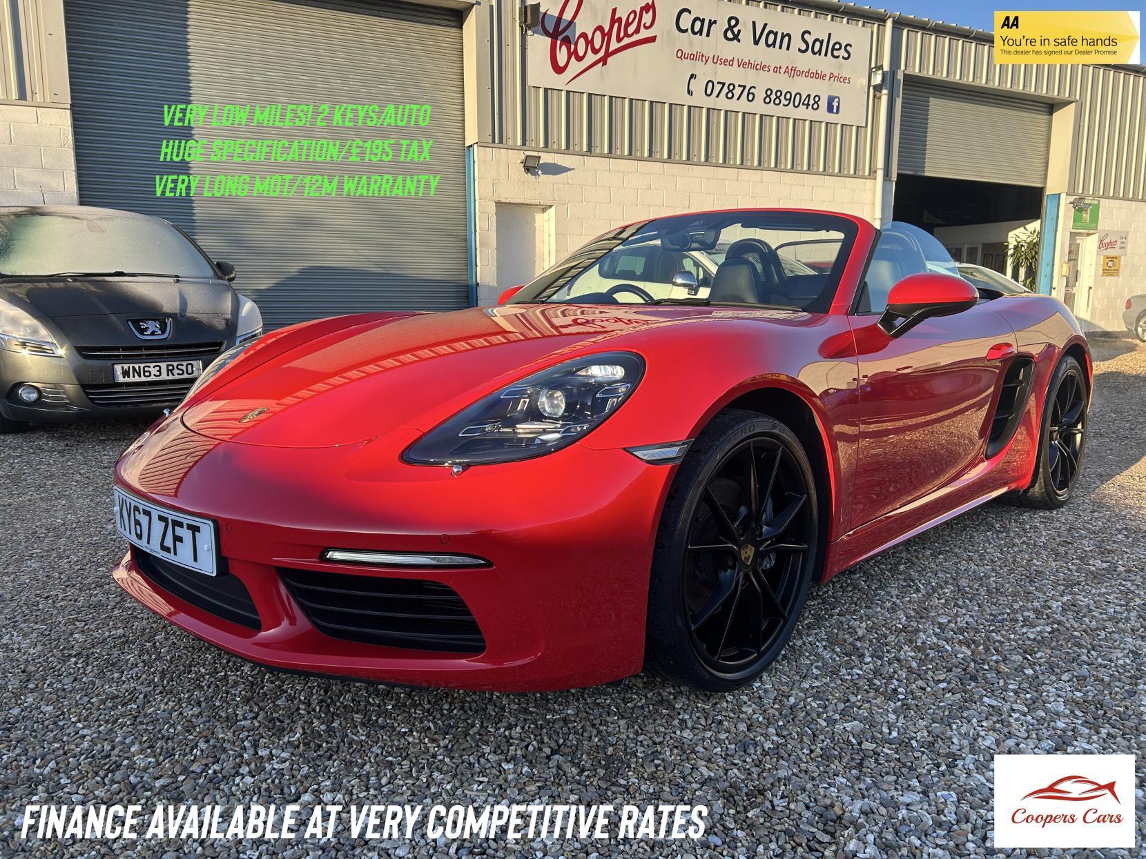 Porsche 718 Boxster 2.0T Convertible 2dr Petrol PDK Euro 6 (s/s) (300 ps)